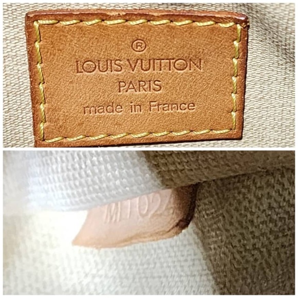 Authentic LOUIS VUITTON Monogram Canvas Trouville Bag Brown - Picture 14 of 15